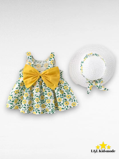 Baby jurkje met een leuk hoed - L&L kidsmode
